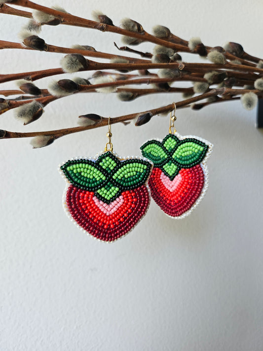 Odemin (Strawberry) Earrings