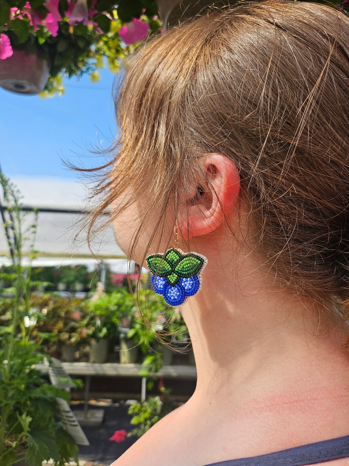 Min (Blueberry) Earrings