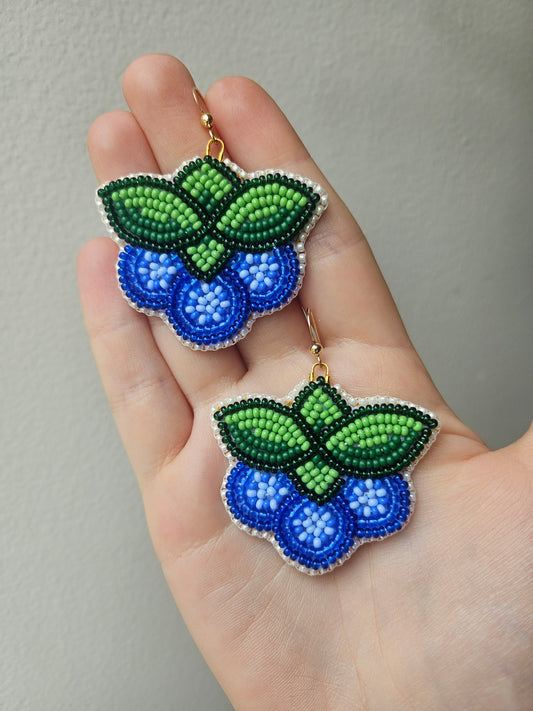 Min (Blueberry) Earrings