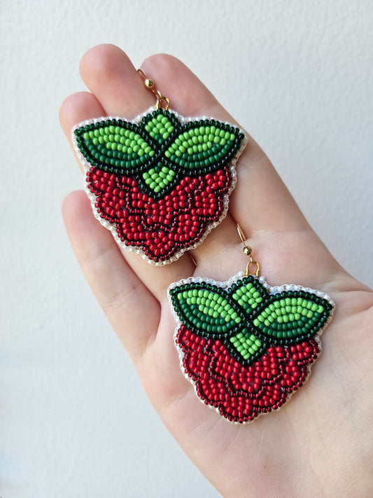 Miskomin (Raspberry) Earrings